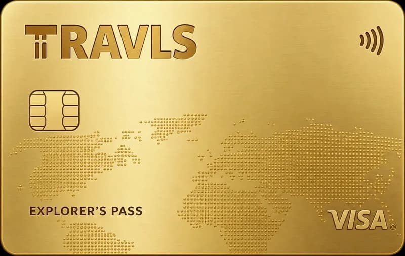 Travls Private card — solid gold